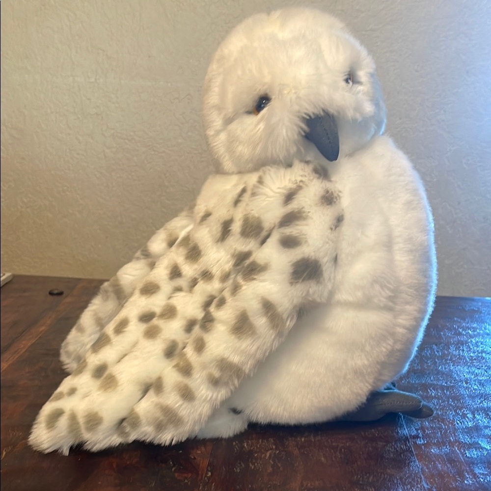 Plush Snowy Owl Toy